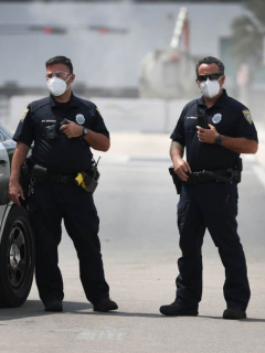 Policía coronavirus