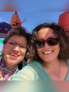 Claudia López y Angélica Lozano