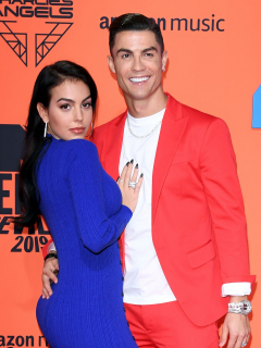 Georgina Rodríguez y Cristiano Ronaldo