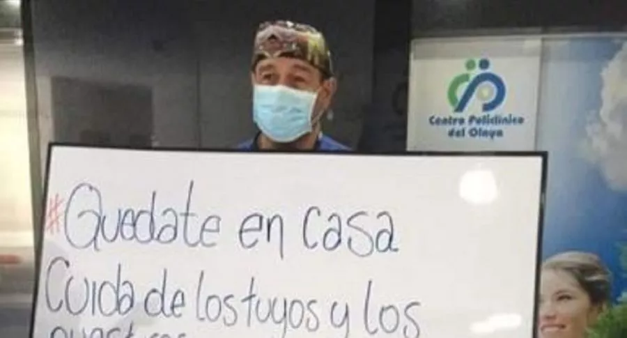 William Gutiérrez, segundo médico que murió por coronavirus en Colombia
