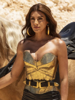 Andrea Serna, presentadora.