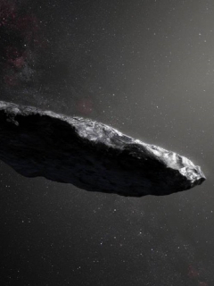 Oumumua, asteroide interestelar que visitó el sistema soalr
