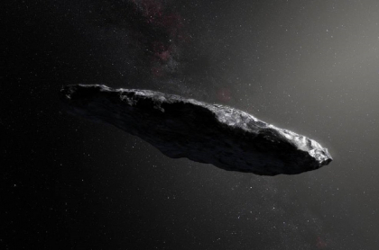 Oumumua, asteroide interestelar que visitó el sistema soalr