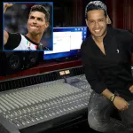 Cristiano Ronaldo, futbolista, y Martín Elías, cantante (Q.E.P.D.).