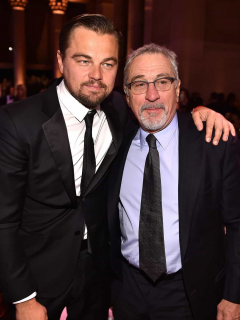 Leonardo DiCaprio y Robert De Niro