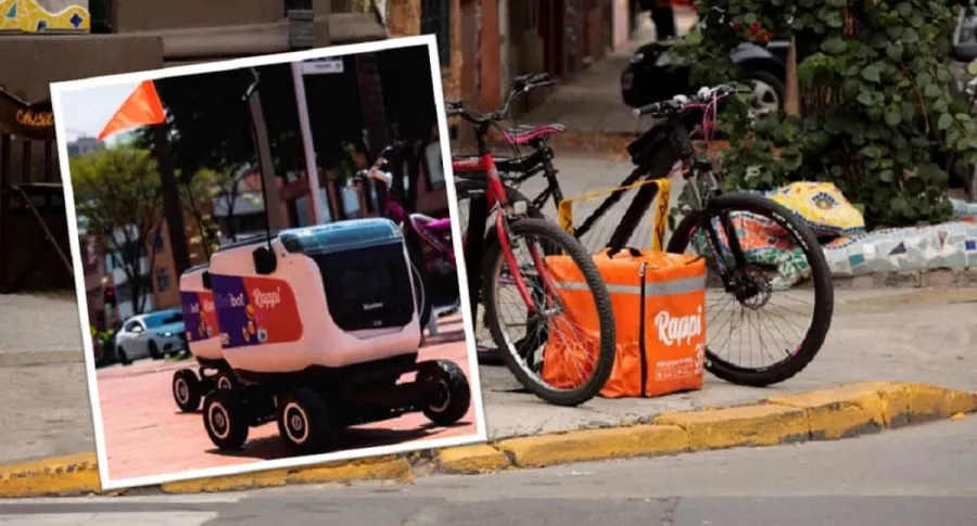 Robots de Rappi empiezan a entregar domicilios en Colombia.