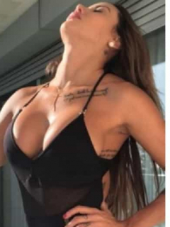Arturo Vidal y su novia colombiana