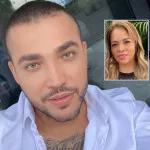 Jessi Uribe, singer, and his ex-wife, Sandra Barrios.