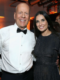 Bruce Willis y Demi Moore