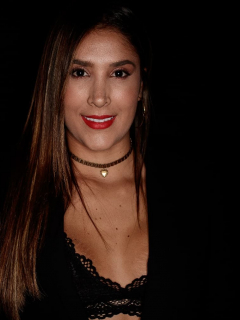 Daniela Ospina, modelo y empresaria.
