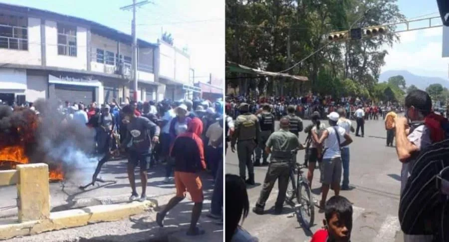 Saqueos y disturbios en Venezuela