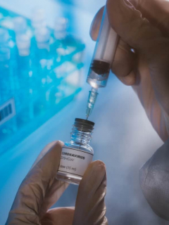 Imagen de refeenecia de laboratoria donde se estaría desarrollando la vacuna del COVID-19.