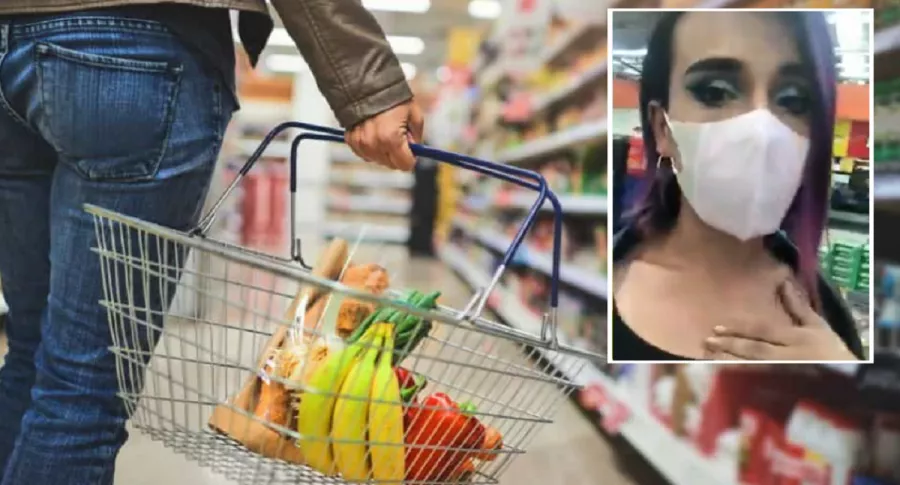Imagen de referencia de supermercado / Mujer trans denuncia discriminación por 'pico y género'