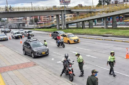 Tránsito Bogotá, imagen de referencia.