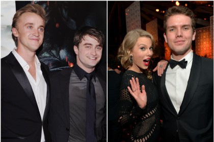 Tom Felton, Daniel Radcliffe, / Taylor y Austin Swift