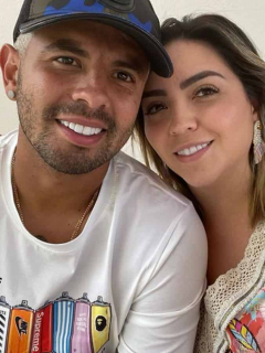 Edwin Cardona, Carolina Castaño y Daniela Cortés (ex de Sebastián Villa)