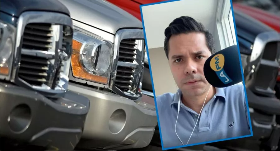 Luis Carlos Vélez, indignado por compra de camionetas.
