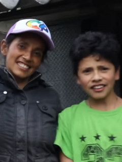Familia campesina 'youtuber'