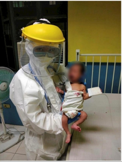 Bebé Kobe se recupera de coronavirus