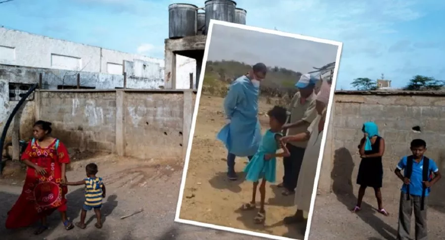 Imágenes muestran preocupante estado de desnutrición de niños Wayuu en plena crisis.
