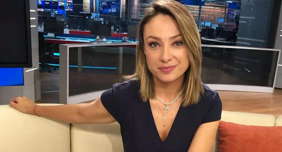 Mónica Jaramillo, presentadora.