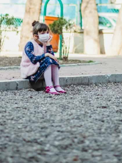 Niños en cuarentena