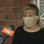 Edy Fonseca, mujer retenida en edificio de Rosales