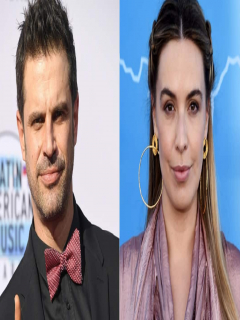 Mark Tacher, actor, y Mónica Fonseca, presentadora.