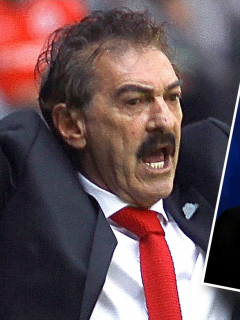 Ricardo La Volpe y Óscar Ruggeri