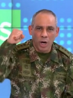 General Zapateiro, comandante del Ejército habla de perfilamiento.