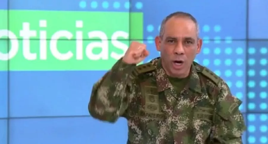 General Zapateiro, comandante del Ejército habla de perfilamiento.