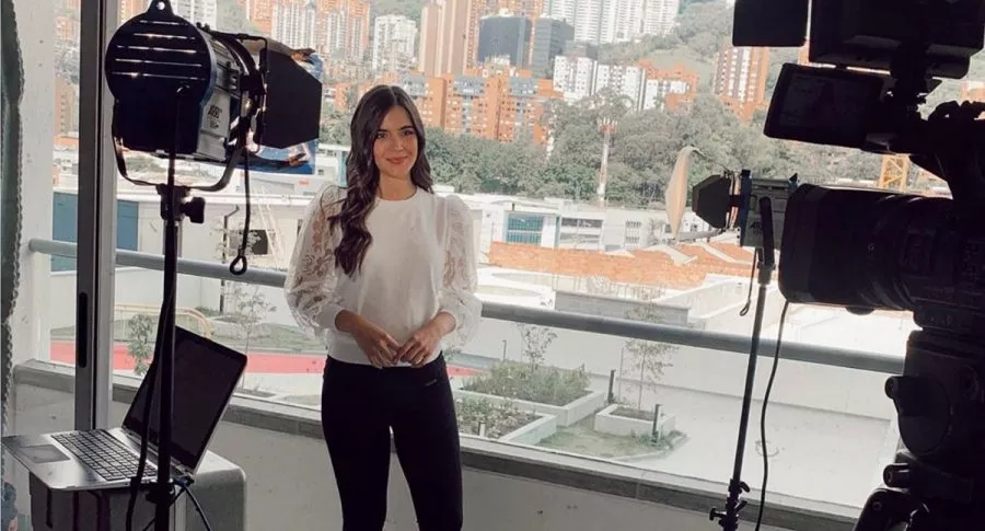Isabella Atehortúa, exreina y presentadora.