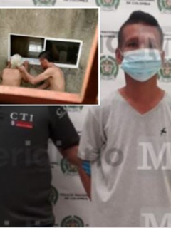 Capturan a hombre por maltrato a la mamá