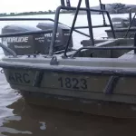 Armada explicó por qué lanchas se las llevó el río