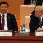 Xi Jinping, presidente de China, y Donald Trump