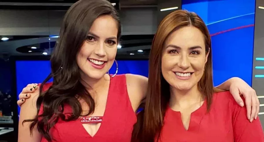 Linda Palma y Daniela Pachón, presentadoras.