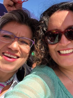 Claudia López y Angélica Lozano
