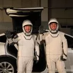 Astronautas de SpaceX que irán a estación espacial.