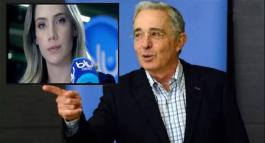 Entrevista de Álvaro Uribe con Camila Zuluaga en Blu Radio