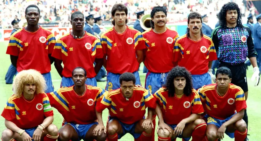 Selección Colombia en Italia 90