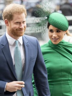 Príncipe Harry y su esposa Meghan Markle