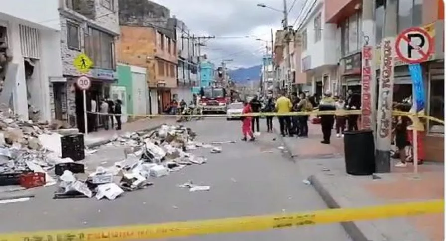 Desplome de supermercado en Ciudad Bolívar, Bogotá
