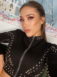 Farina, cantante, y Luisa Fernanda W, 'influencer'.