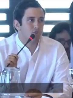 Entrevista a hijo de 'Jorge 40' en Caracol