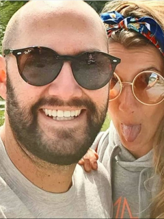 Nicolás de Zubiría, chef jurado de 'Masterchef', y su esposa Daniela Vidal.