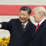 Xi Jinping, presidente de China y Donald Trump