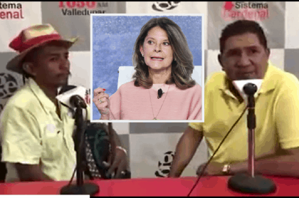 Locutor Fabio Zuleta en entrevista a indígena wayuu / Vicepresidenta, Marta Lucía Ramírez