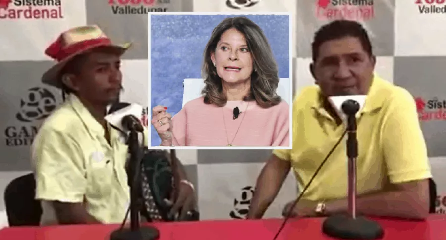 Locutor Fabio Zuleta en entrevista a indígena wayuu / Vicepresidenta, Marta Lucía Ramírez