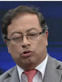 Gustavo Petro e Iván Duque