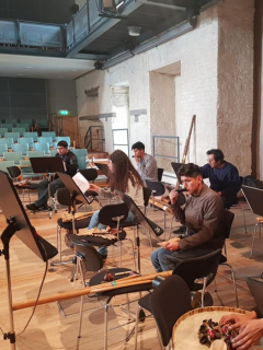 Orquesta boliviana.